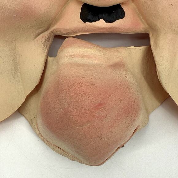 Vintage Laurel and Hardy Halloween Mask 1993 Oliver Hardy Larry Harmon Pictures - Picture 5 of 11